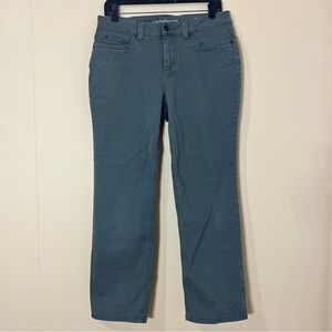Croft & Barrow Size: 8 Short Stretch Classic Fit Straight Fit Pre-owned